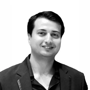 Corporate headshot of a TellusRem employee in professional attire